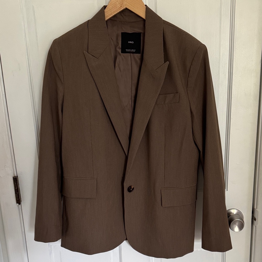 Mango Brown Blazer